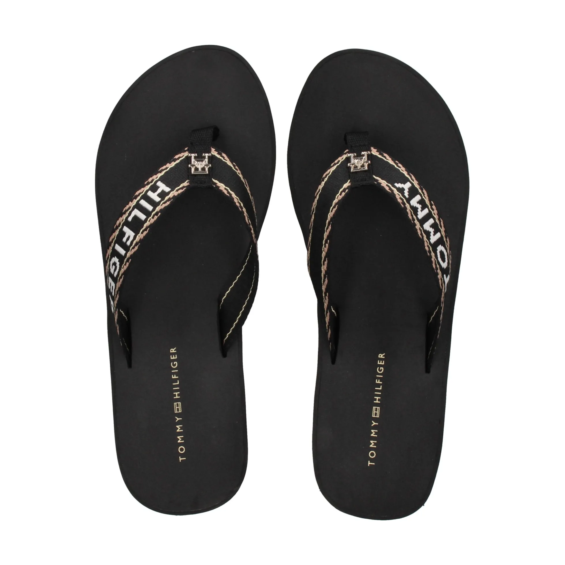 TOMMY HILFIGER Chanclas de Mujer FW0FW07149 BDS BLACK