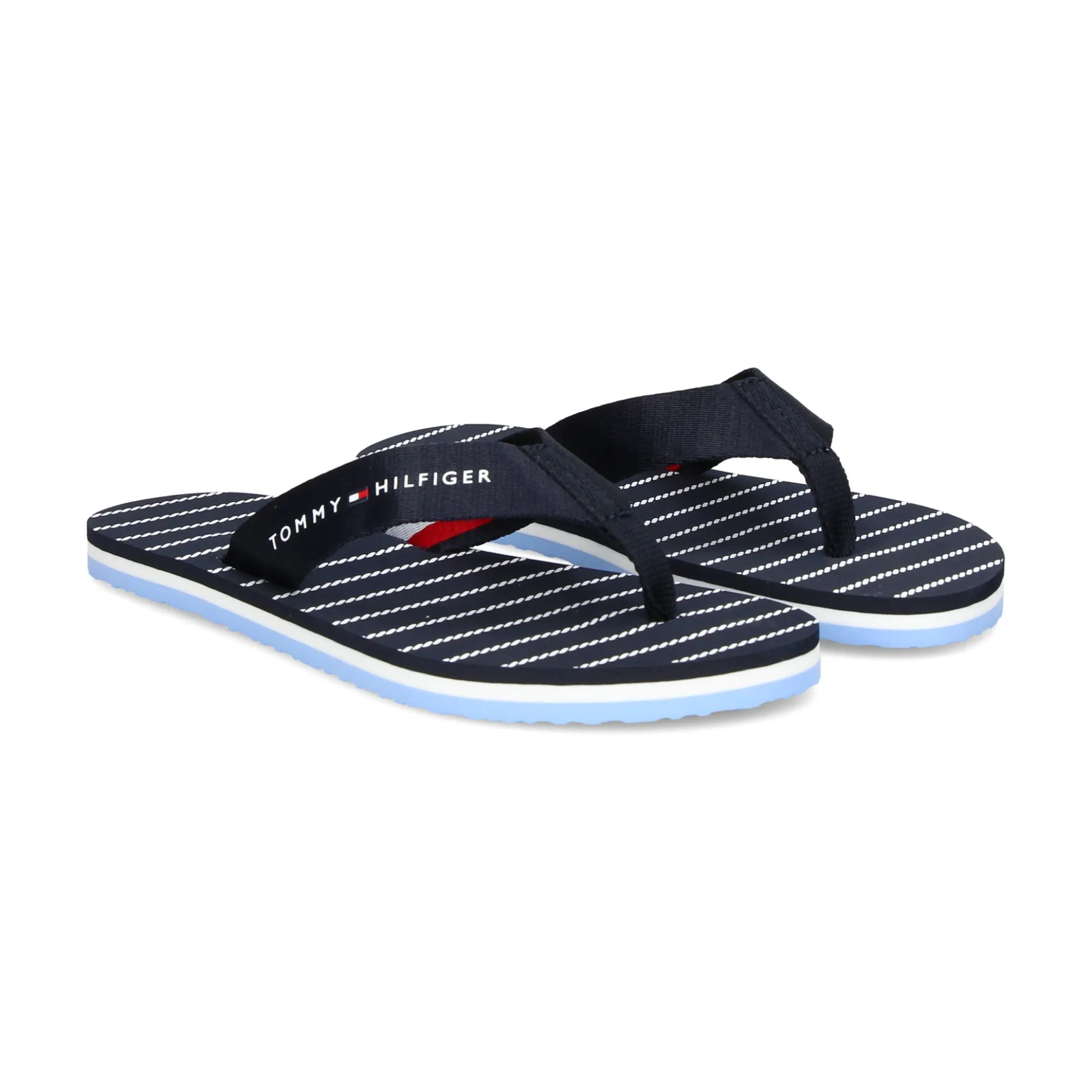 TOMMY HILFIGER Chanclas de Mujer FW0FW07142 DW6 SPACE BLUE