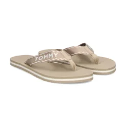 TOMMY HILFIGER Chanclas de Mujer FW0FW07143 RBT SANDALWOOD