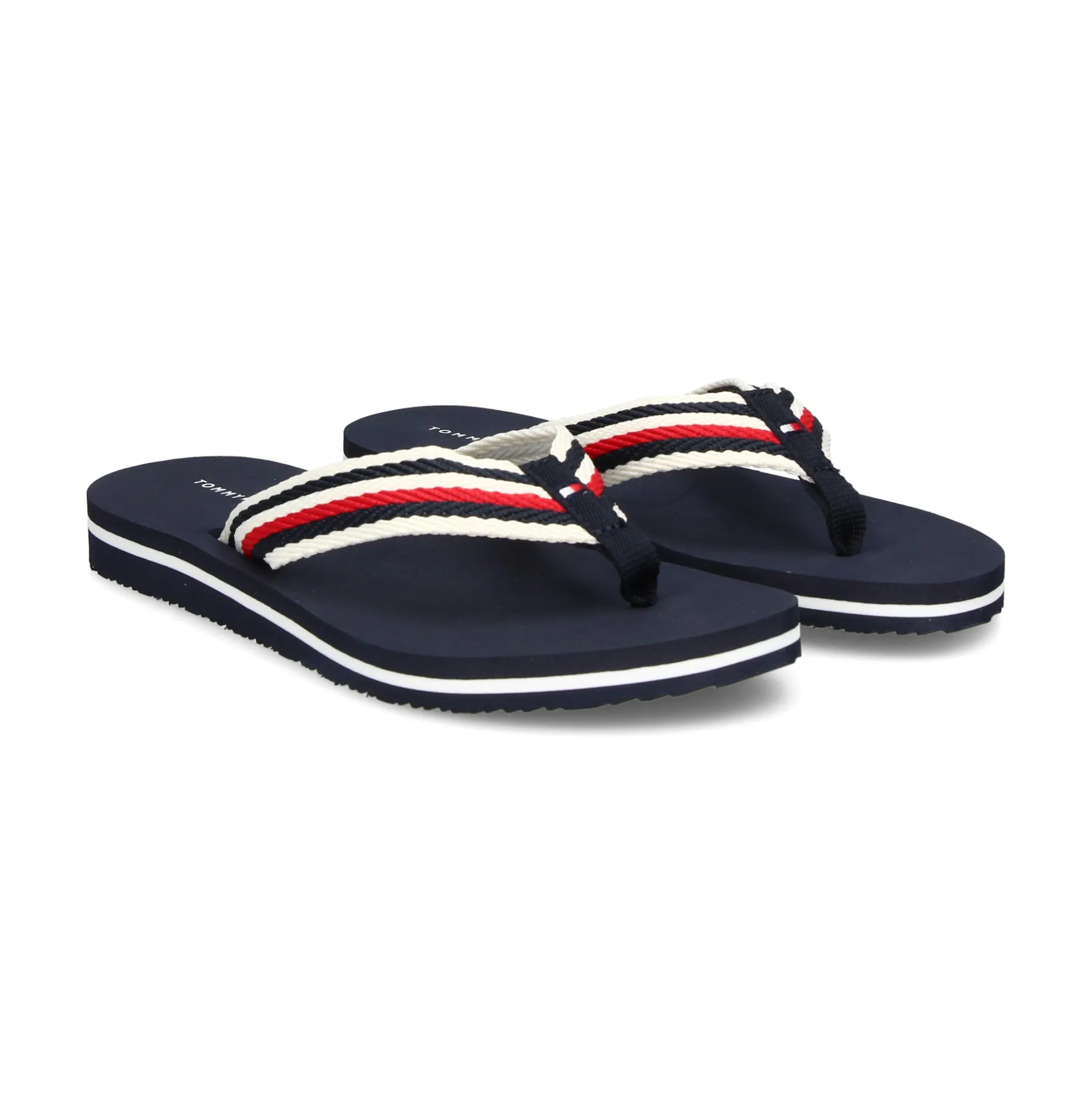 TOMMY HILFIGER Chanclas de Mujer FW0FW07147 DW6 SPACE BLUE