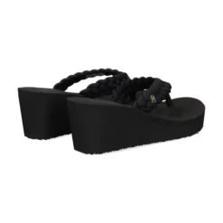 TOMMY HILFIGER Chanclas de Mujer FW0FW09198 BDS NEGRO