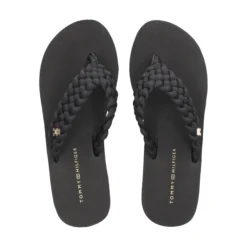 TOMMY HILFIGER Chanclas de Mujer FW0FW09198 BDS NEGRO