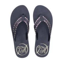 TOMMY HILFIGER Chanclas de Mujer FW0FW09038 DW6 SPACE BLUE