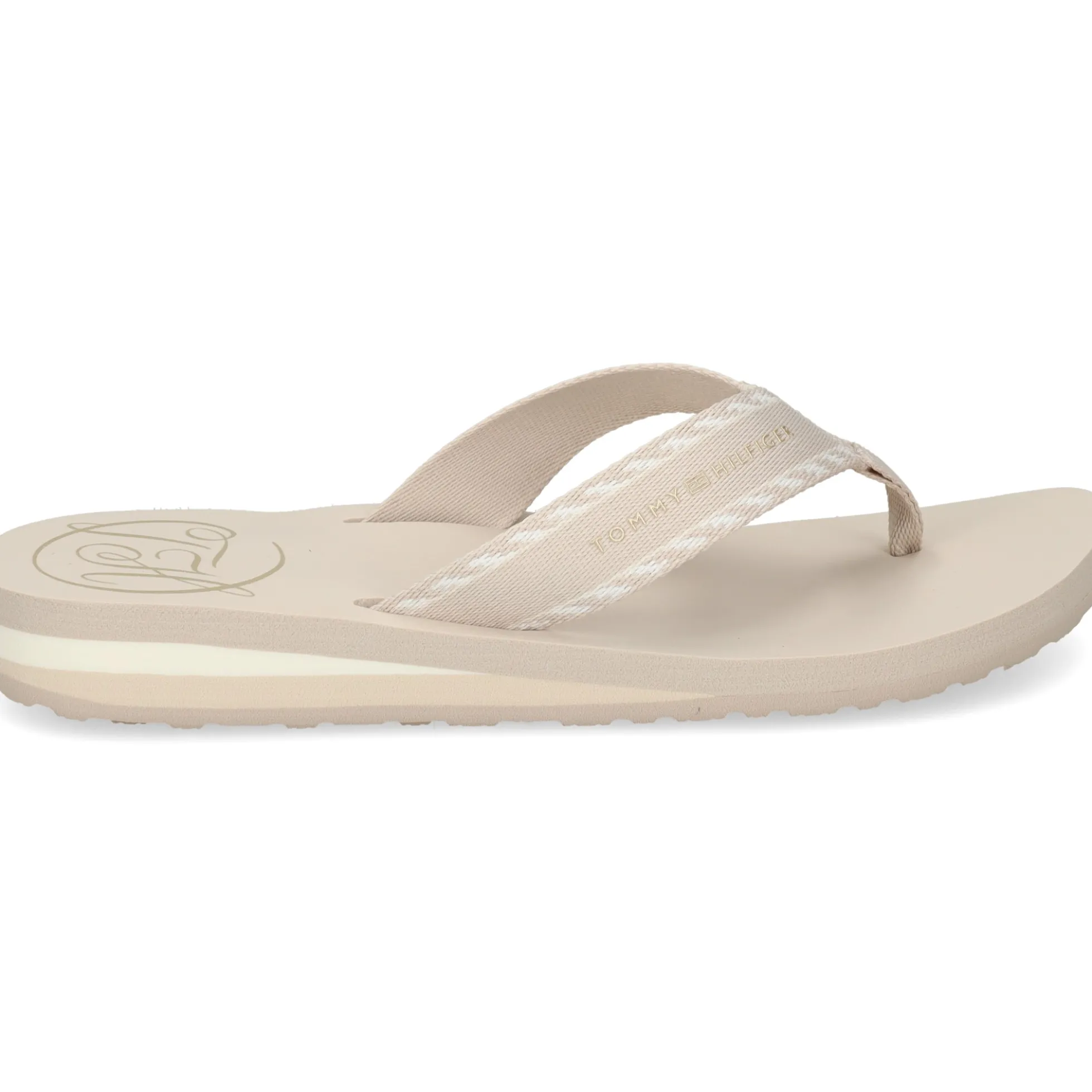 TOMMY HILFIGER Chanclas de Mujer FW0FW09038 RA2 CLAS. STONE