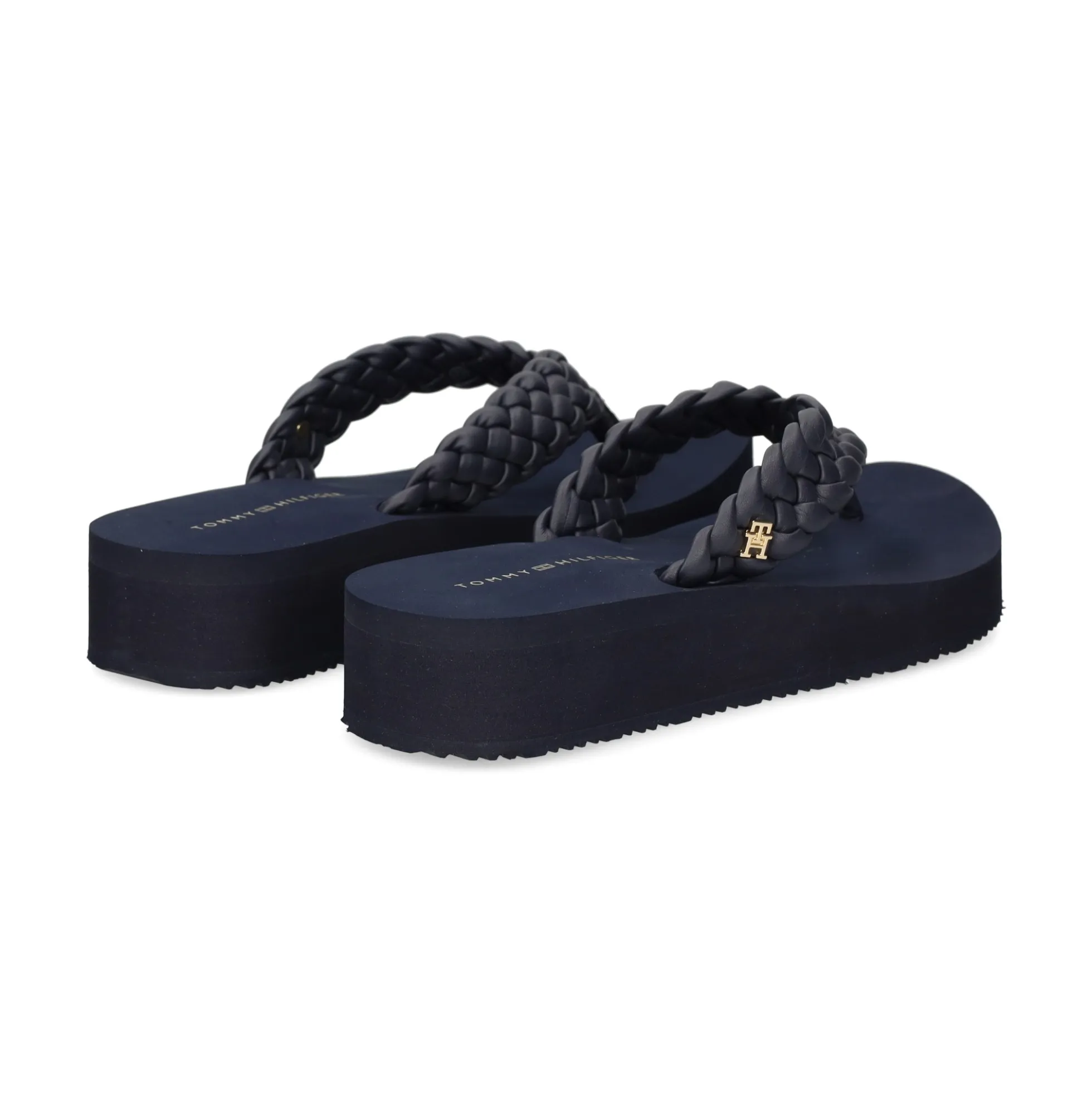 TOMMY HILFIGER Chanclas de Mujer FW0FW09037 DW6 SPACE BLUE