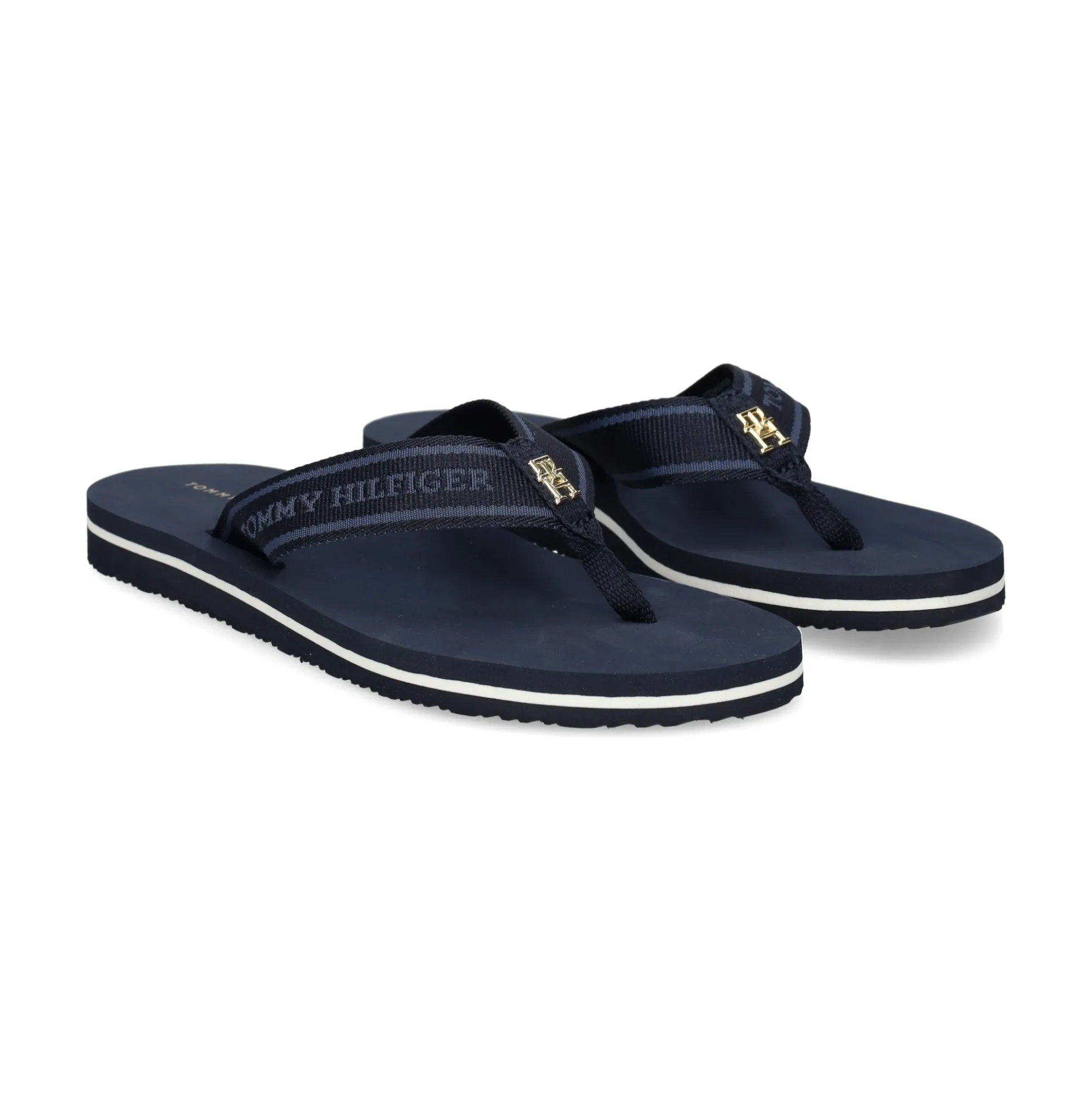 TOMMY HILFIGER Chanclas de Mujer FW0FW08515 DW6 SPACE BLUE