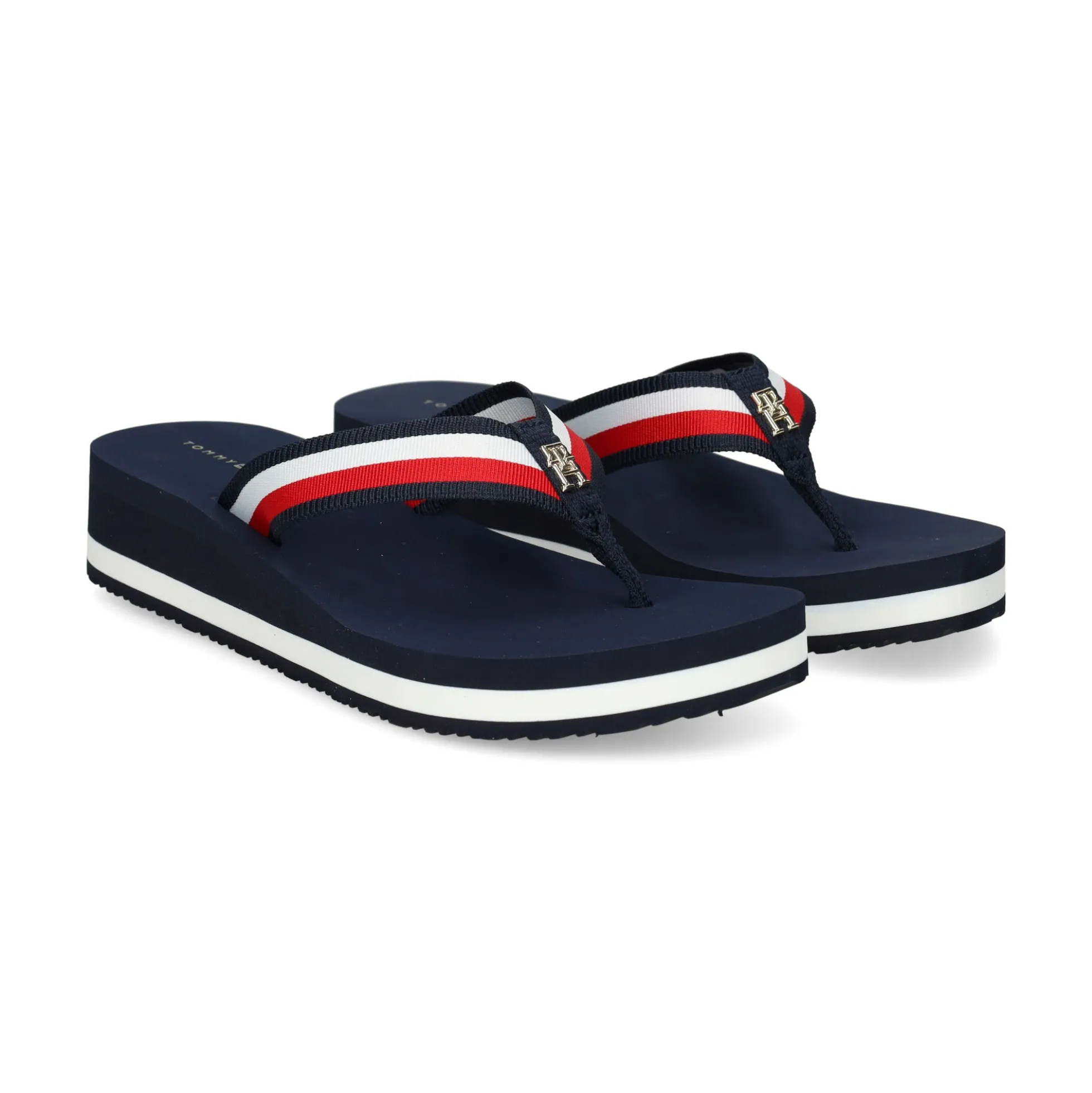 TOMMY HILFIGER Chanclas de Mujer FW0FW08517 DW6 SPACE BLUE