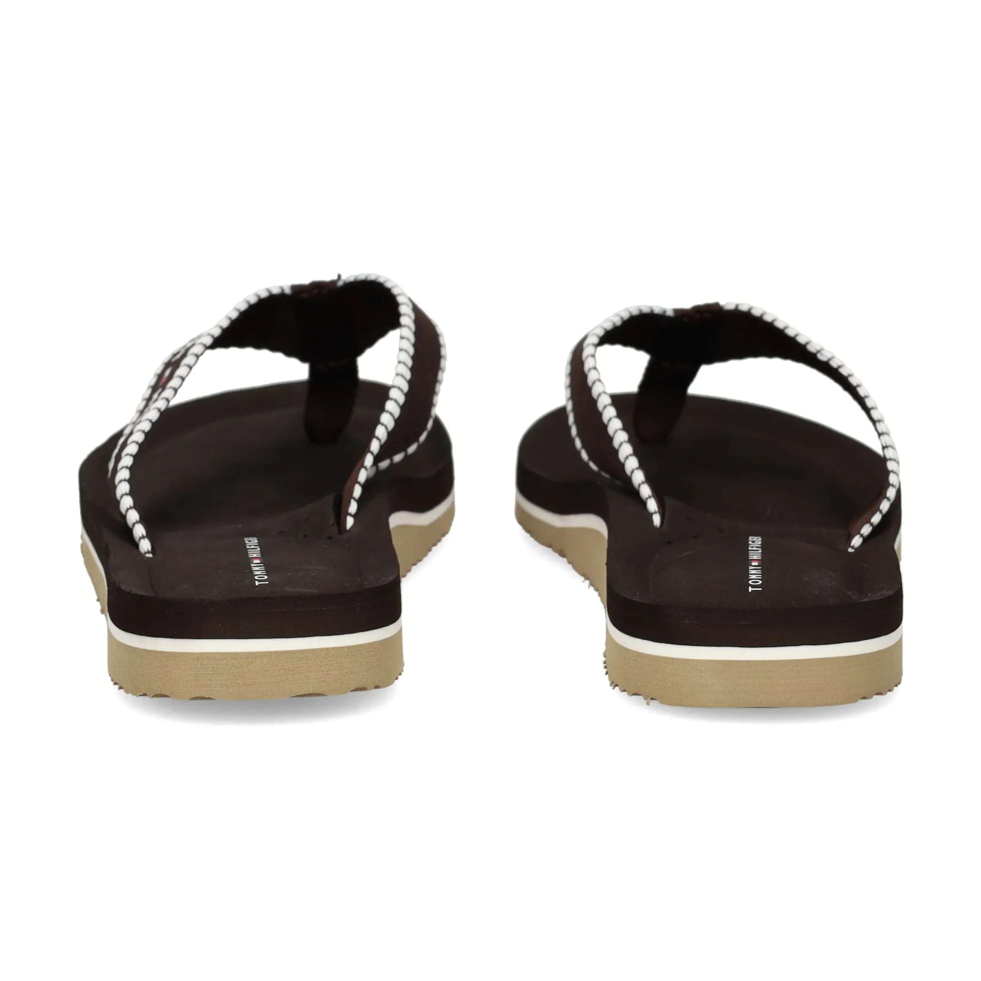 TOMMY HILFIGER Chanclas de Mujer FW0FW08145 HJT CHOCOLATE