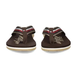 TOMMY HILFIGER Chanclas de Mujer FW0FW08142 HJT CHOCOLATE