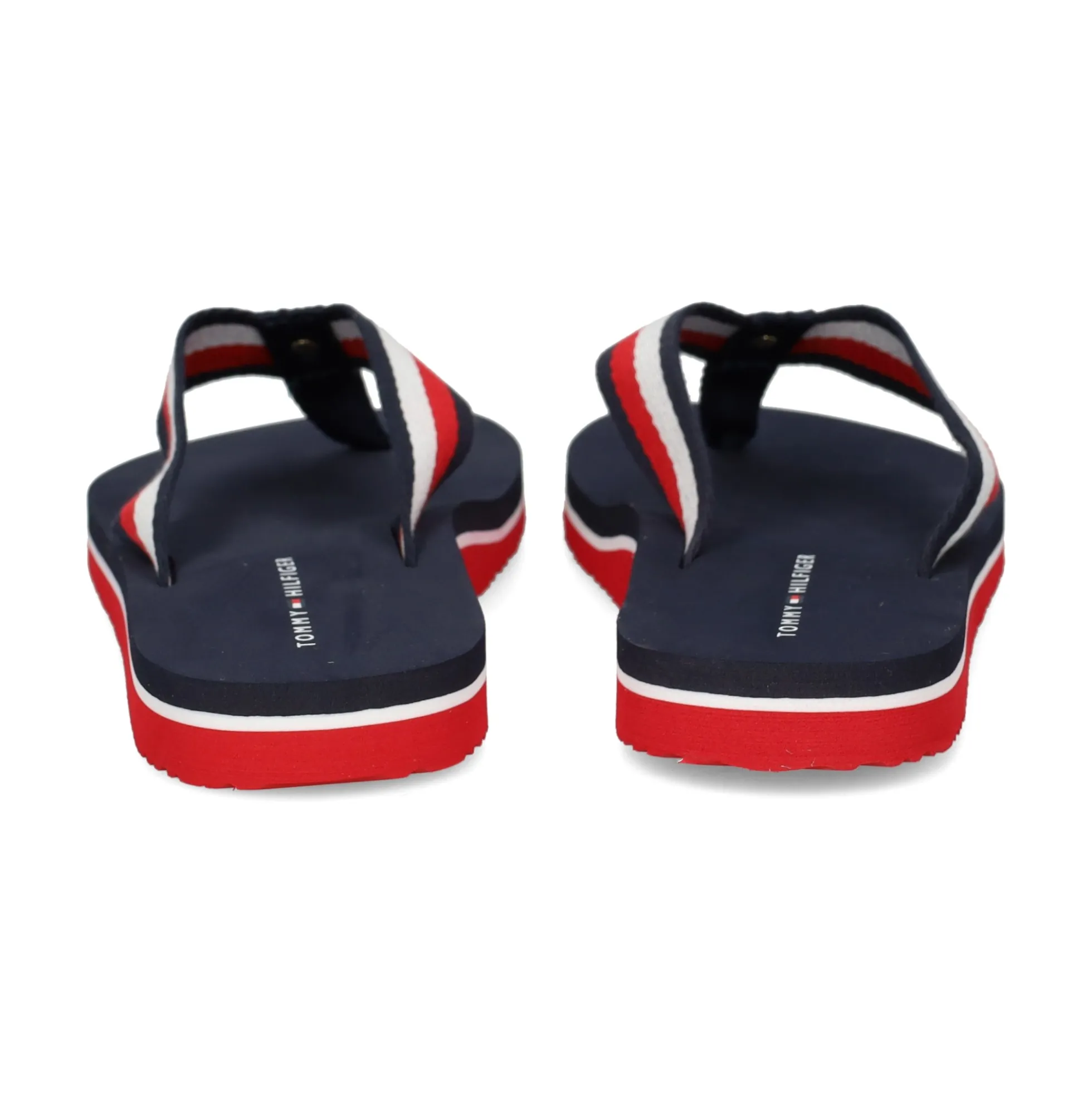 TOMMY HILFIGER Chanclas de Mujer FW0FW07986 0G0 RED WHITE B