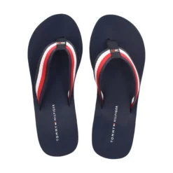TOMMY HILFIGER Chanclas de Mujer W0FW07987 0G0 RED WHITE B