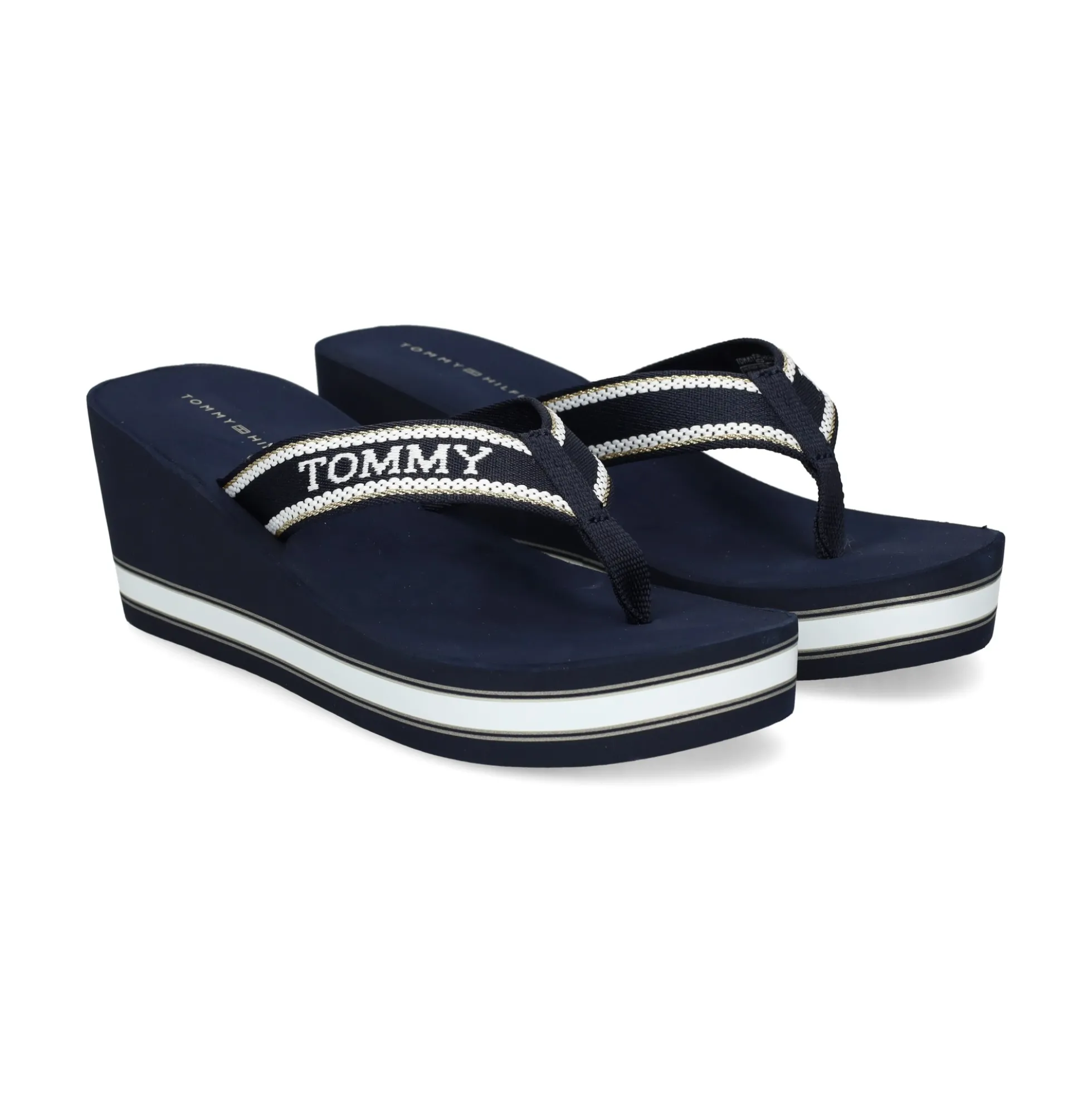 TOMMY HILFIGER Chanclas de Mujer FW0FW07903 DW6 SPACE BLUE