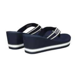 TOMMY HILFIGER Chanclas de Mujer FW0FW07903 DW6 SPACE BLUE