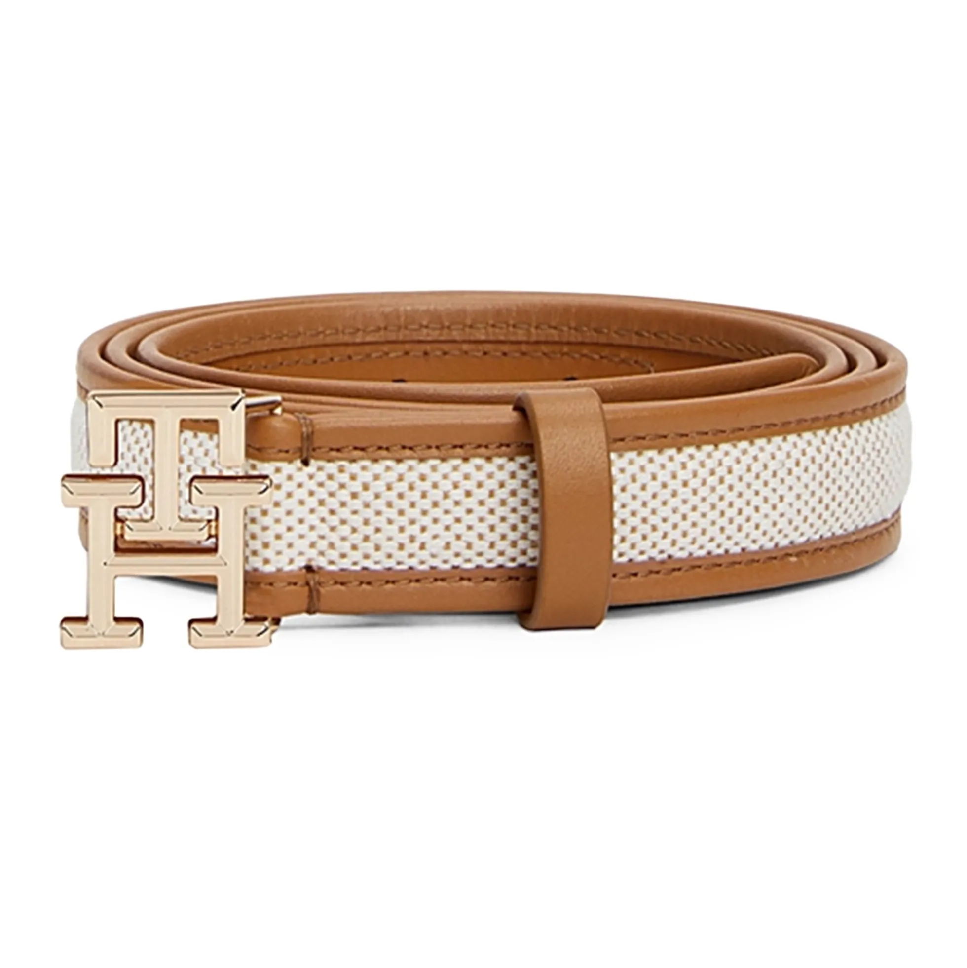 TOMMY HILFIGER Cinturones AW0AW17249 GB8 COGNAC