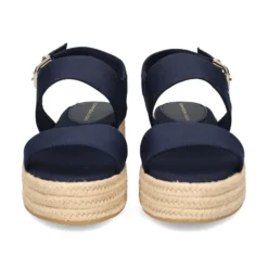 TOMMY HILFIGER Sandalias con plataforma de Mujer FW0FW07885 DW6 SPACE BLUE