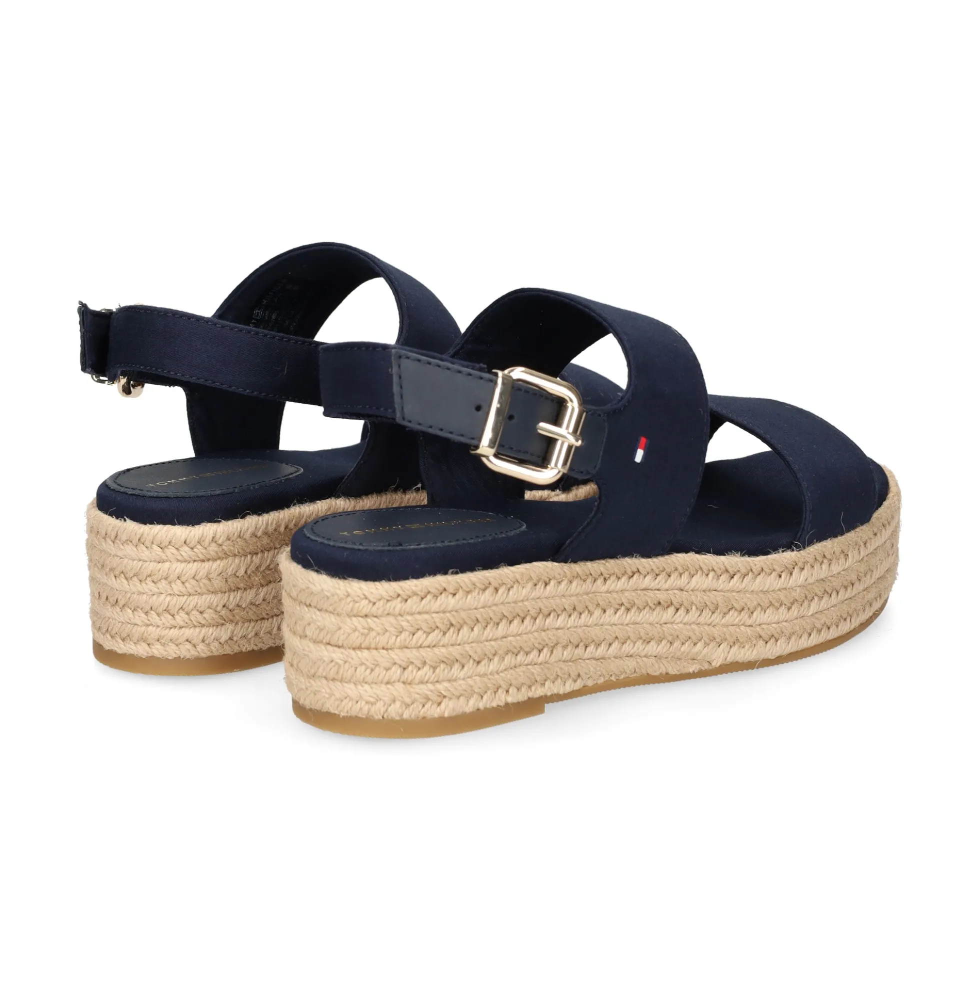 TOMMY HILFIGER Sandalias con plataforma de Mujer FW0FW07885 DW6 SPACE BLUE