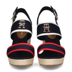 TOMMY HILFIGER Sandalias cuña de Mujer FW0FW07180 0GY RWB
