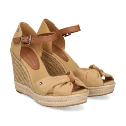 TOMMY HILFIGER Sandalias cuña de Mujer FW0FW04784 RBL CLASSIC KHA