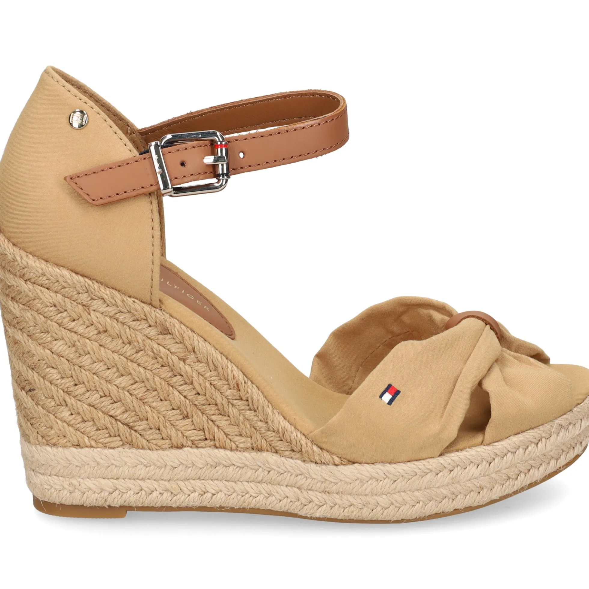TOMMY HILFIGER Sandalias cuña de Mujer FW0FW04784 RBL CLASSIC KHA