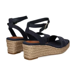 TOMMY HILFIGER Sandalias cuña de Mujer FW0FW08805 DW6 SPACE BLUE