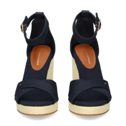 TOMMY HILFIGER Sandalias cuña de Mujer FW0FW08661 DW6 SPACE BLUE