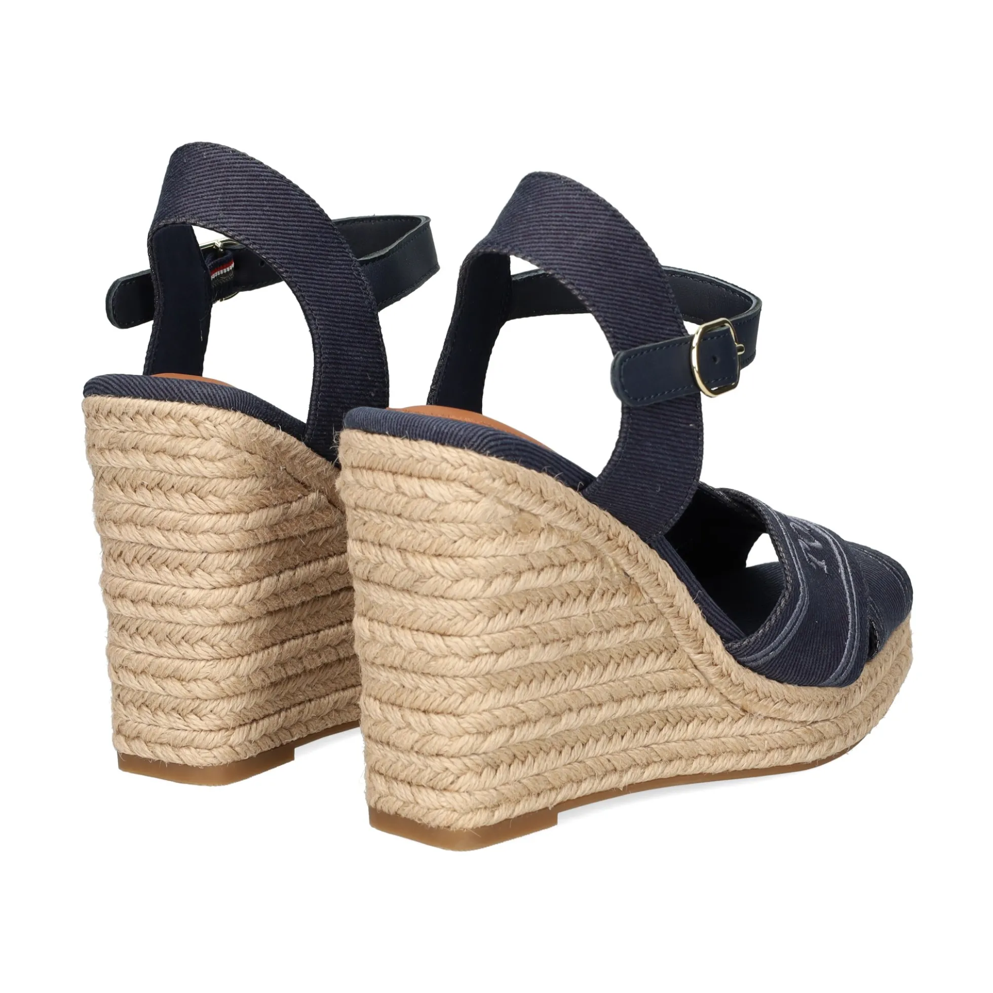 TOMMY HILFIGER Sandalias cuña de Mujer FW0FW08668 DW6 SPACE BLUE