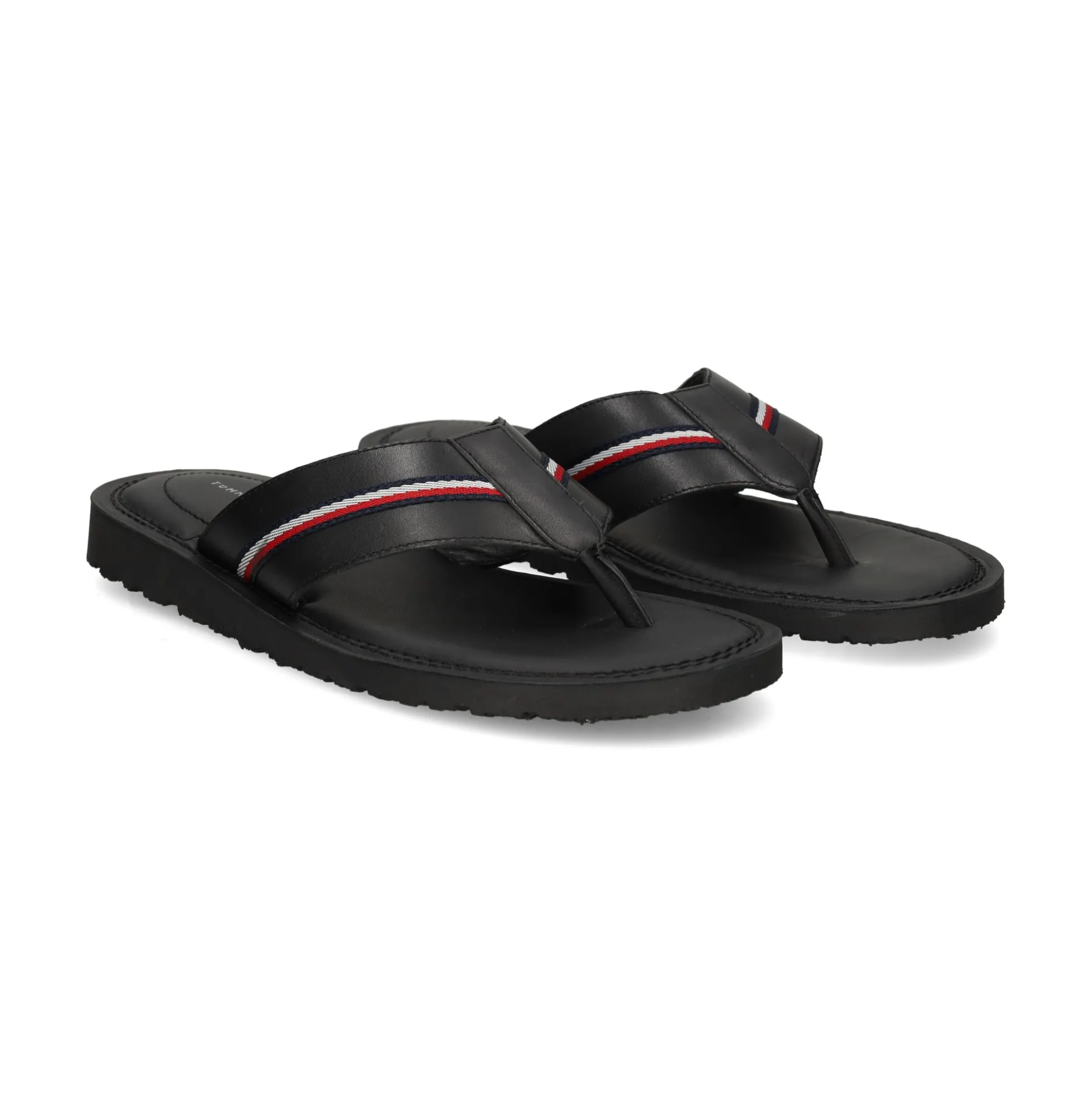 TOMMY HILFIGER Sandalias de Hombre FM0FM05416 BDS BLACK