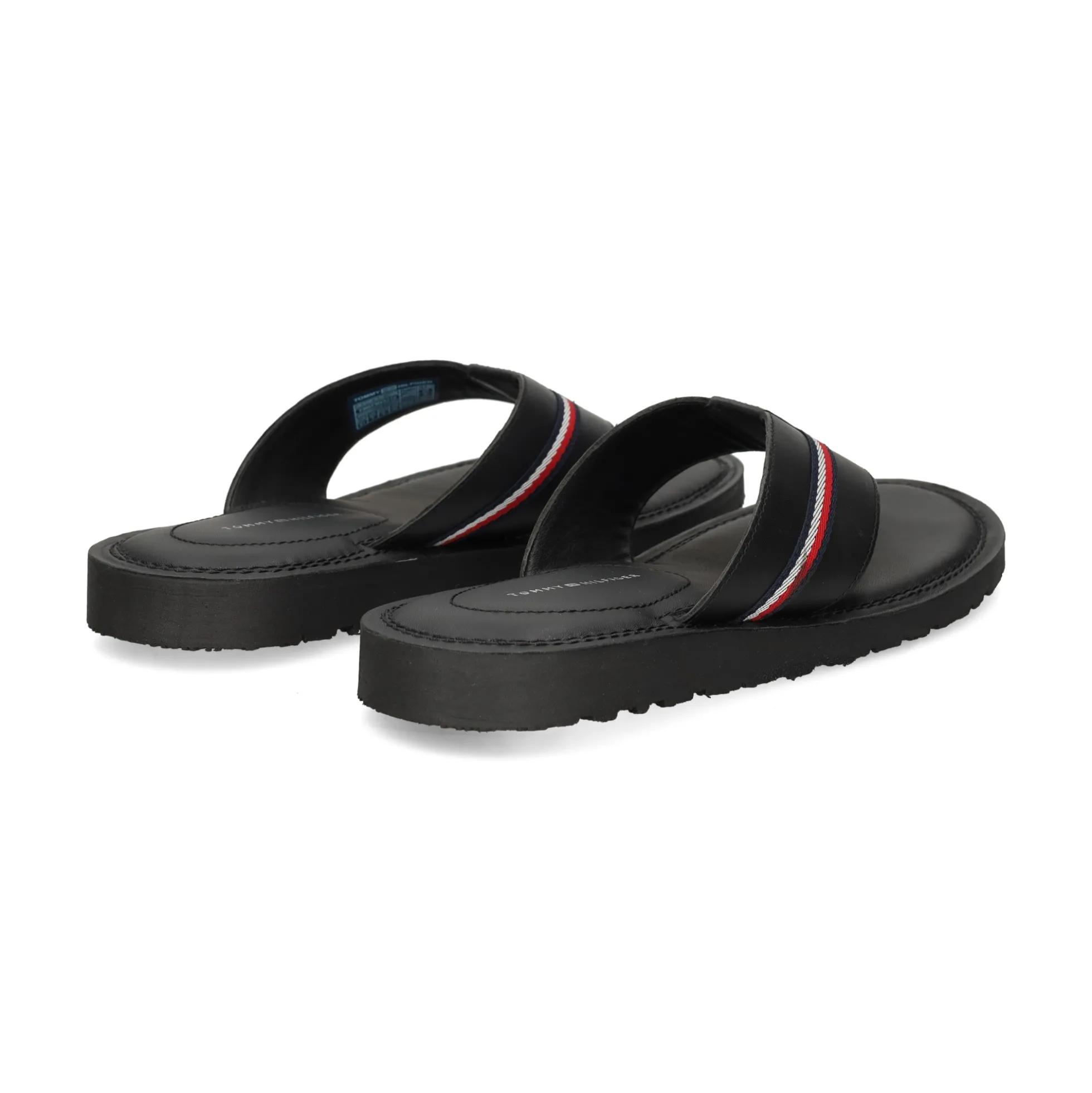 TOMMY HILFIGER Sandalias de Hombre FM0FM05416 BDS BLACK