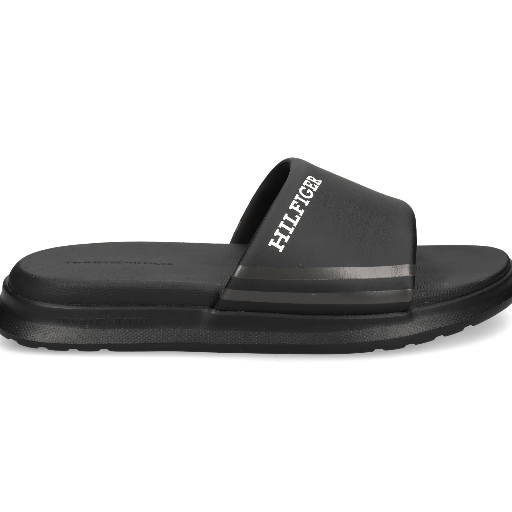 TOMMY HILFIGER Sandalias de Hombre FM0FM05017 BDS BLACK