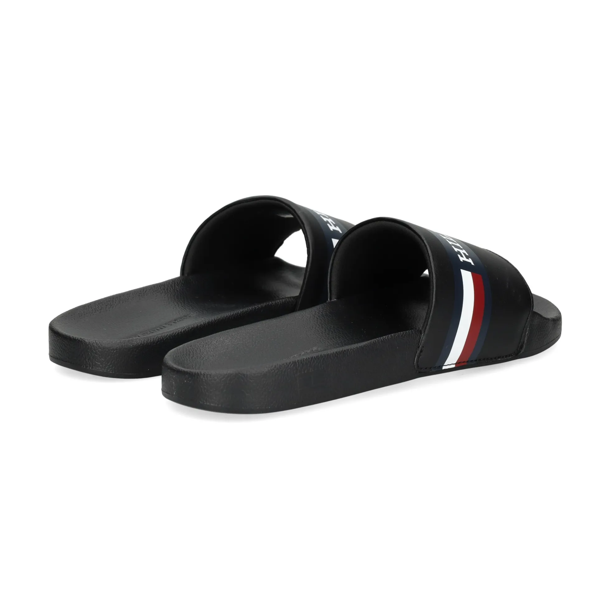 TOMMY HILFIGER Sandalias de Hombre FM0FM04911 BDS BLACK