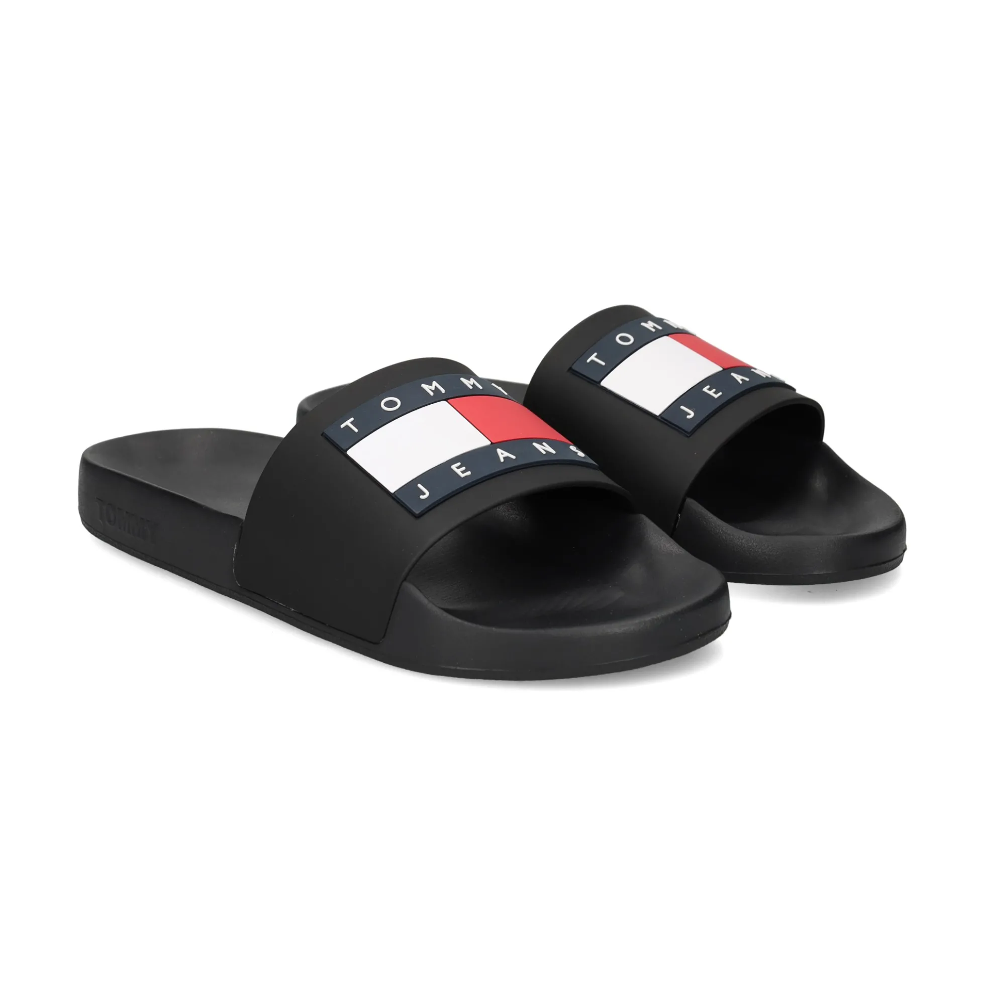 TOMMY HILFIGER Sandalias planas de Mujer EN0EN02115 BDS BLACK