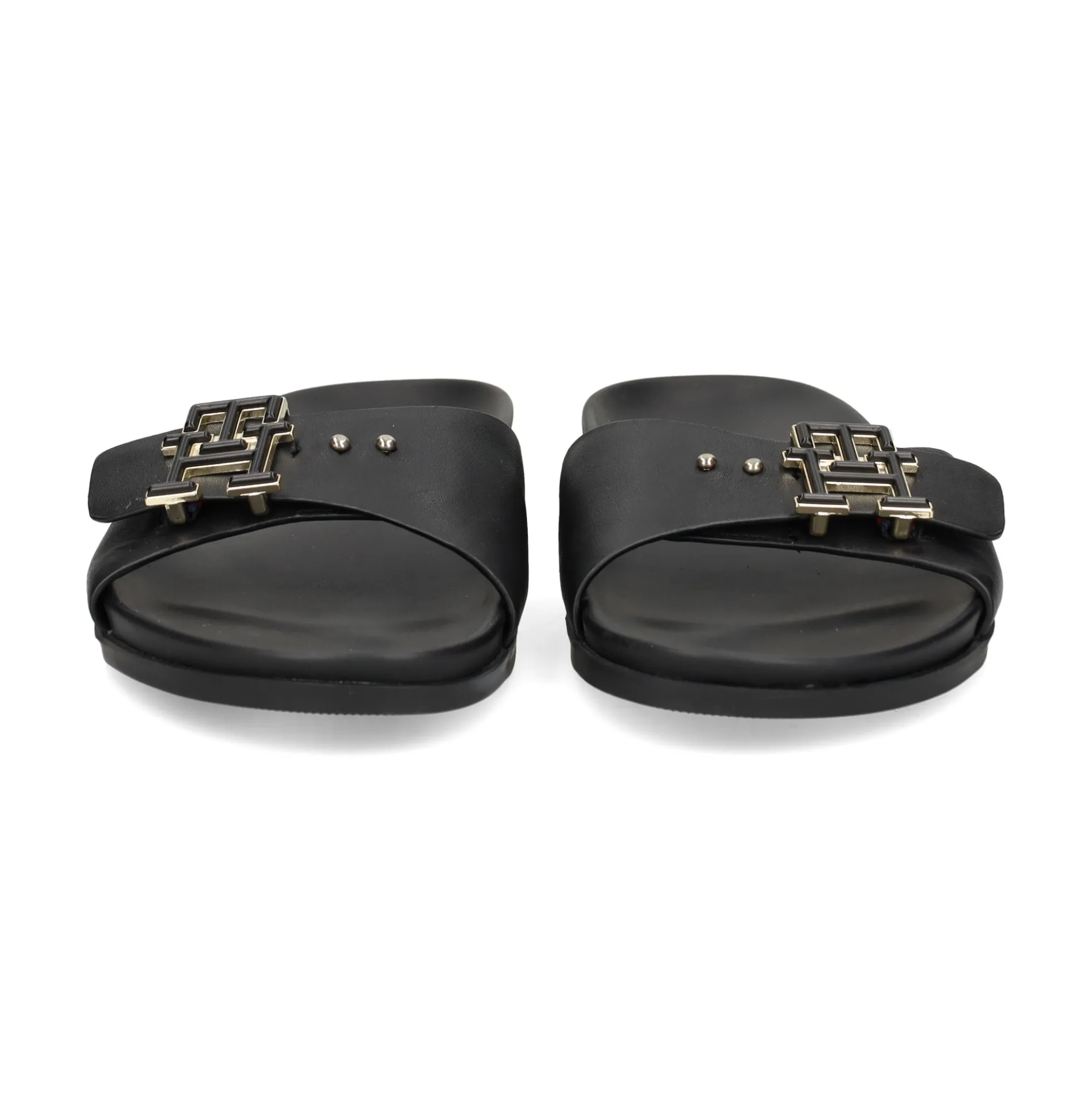 TOMMY HILFIGER Sandalias planas de Mujer FW0FW07940 BDS BLACK