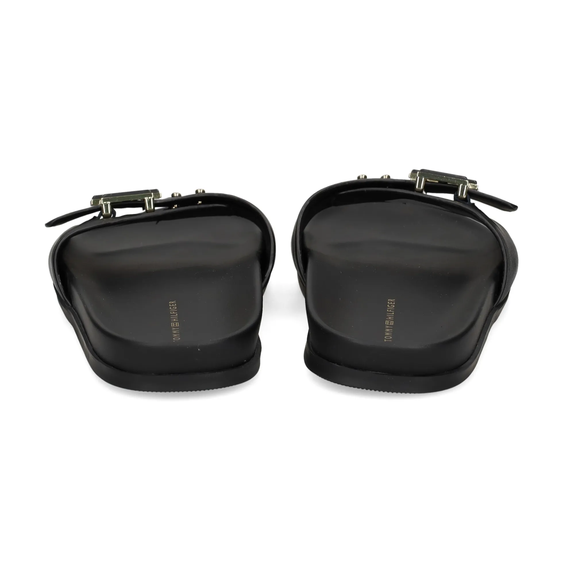 TOMMY HILFIGER Sandalias planas de Mujer FW0FW07940 BDS BLACK