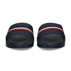 TOMMY HILFIGER Sandalias planas de Mujer FW0FW07555 DW6 SPACE BLUE