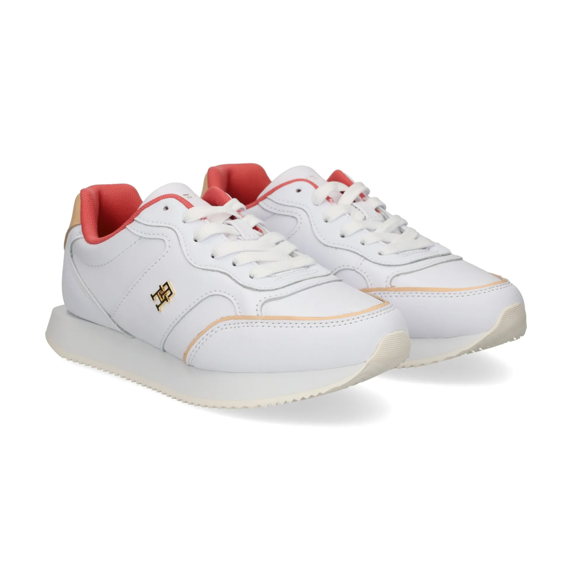 TOMMY HILFIGER Zapatillas de Mujer FW0FW08696 01S WHITE/WASHE