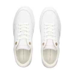 TOMMY HILFIGER Zapatillas de Mujer FW0FW08758 0HT WHITE/GOLD