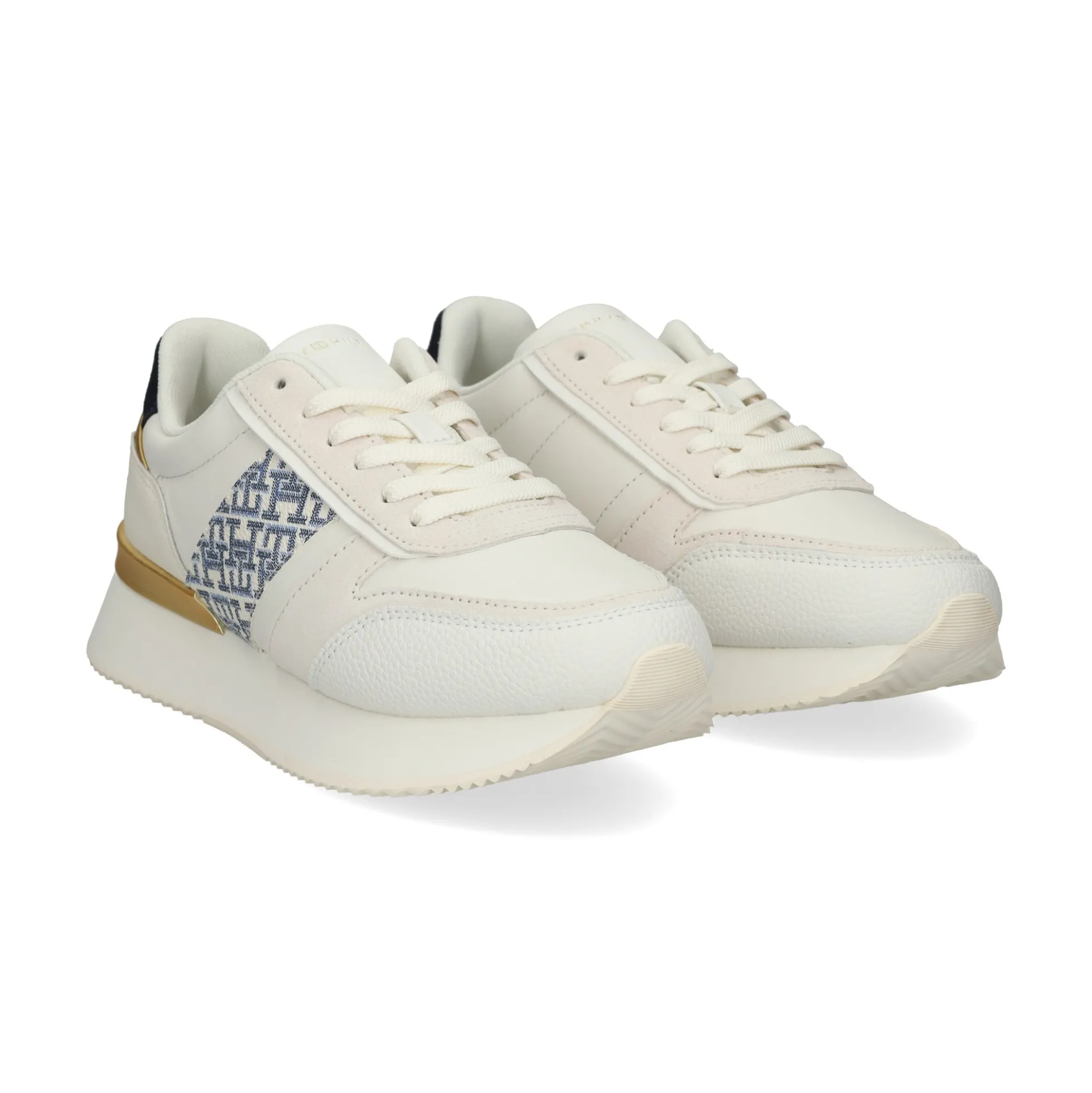 TOMMY HILFIGER Zapatillas de Mujer FW0FW08387 YBL ECRU