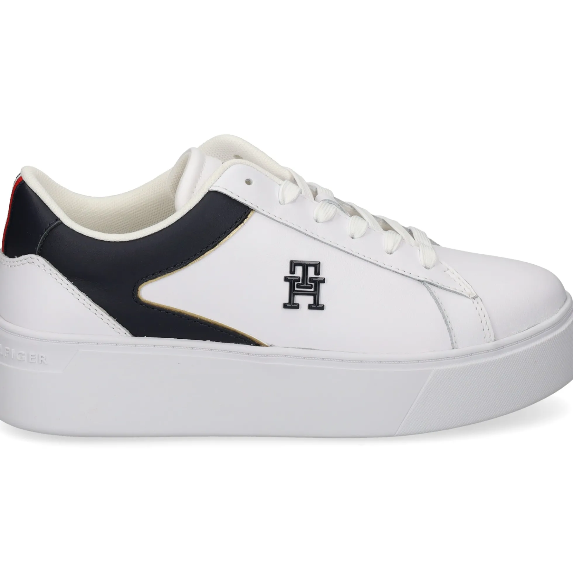 TOMMY HILFIGER Zapatillas de Mujer FW0FW07910 0K5 WHITE/SPACE