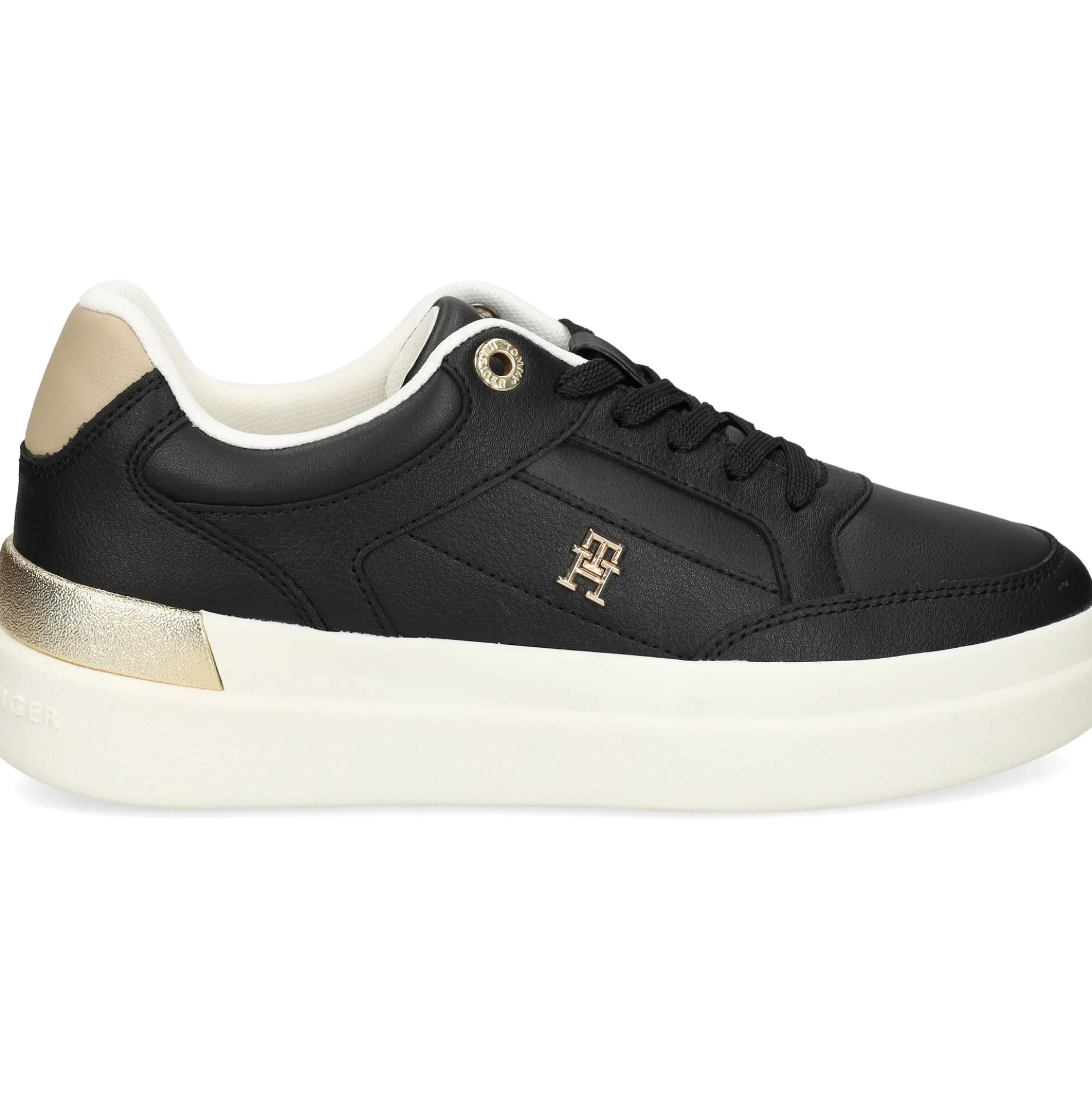TOMMY HILFIGER Zapatillas de Mujer FW0FW08126 BDS BLACK