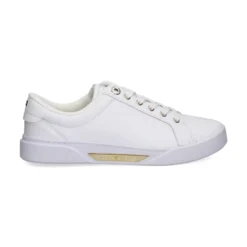 TOMMY HILFIGER Zapatillas de Mujer FW0FW07560 0K7 WHITE/GOLD