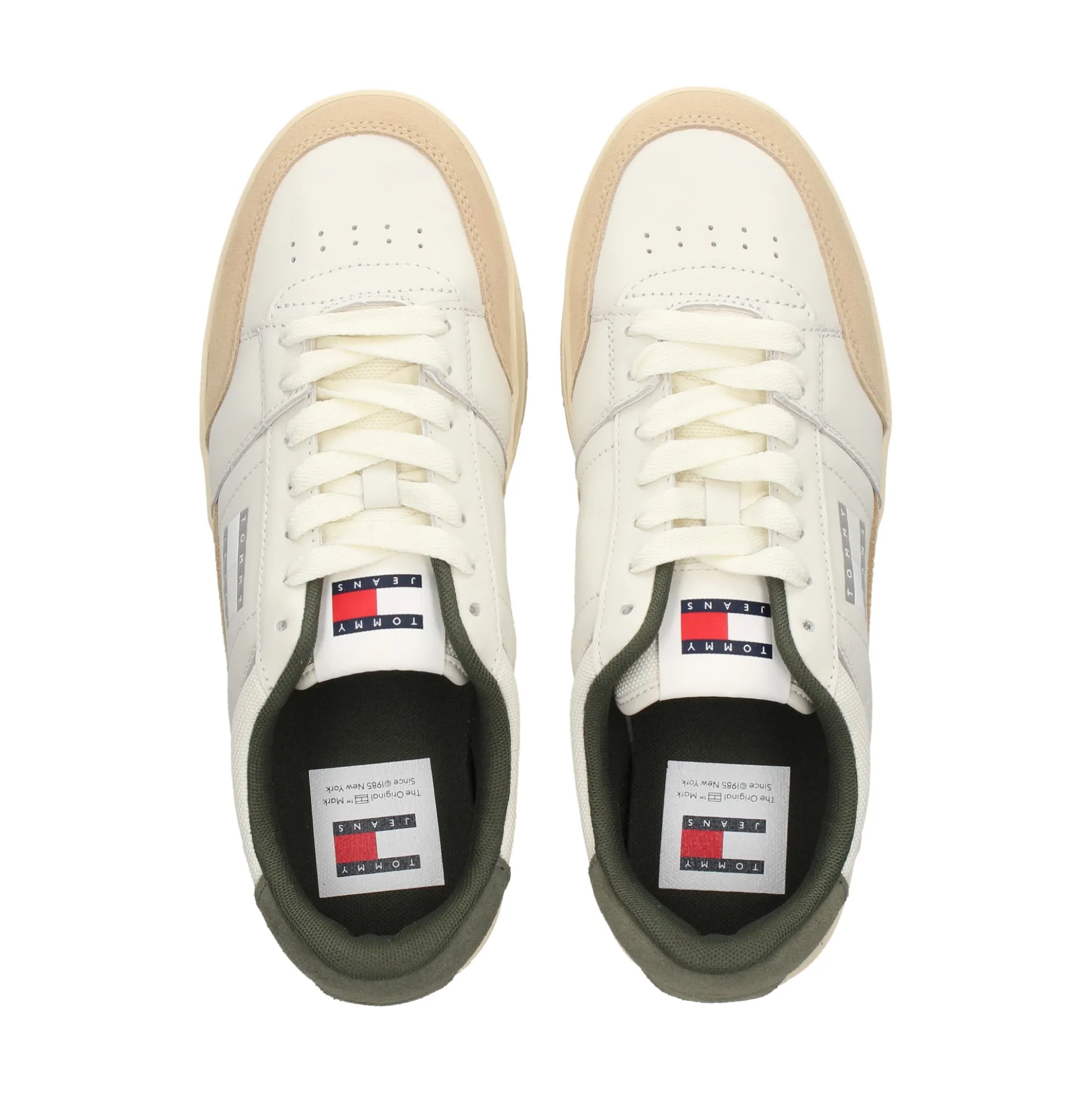 TOMMY HILFIGER Zapatillas de Hombre EM0EM01444 YBI IVORY