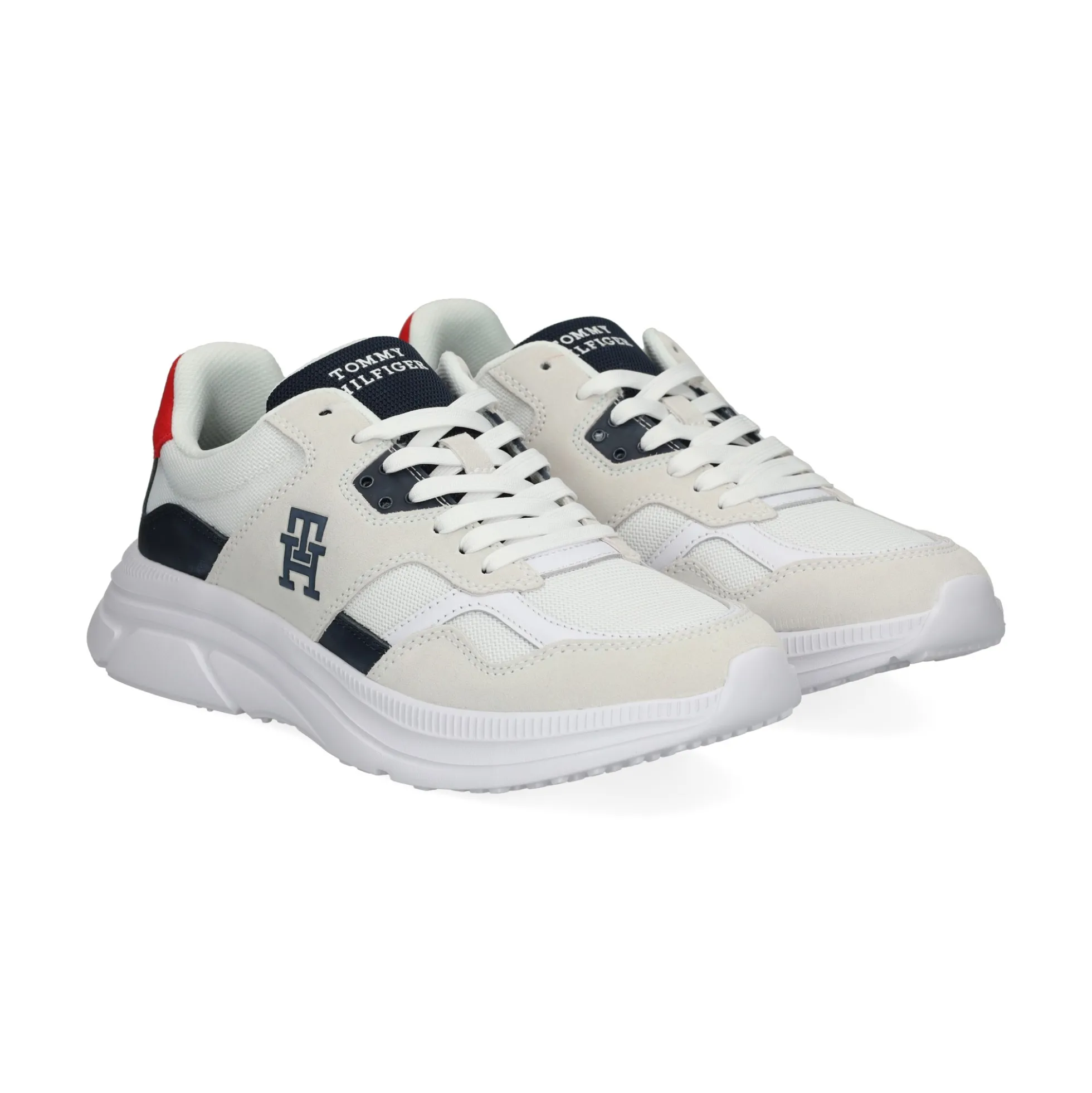 TOMMY HILFIGER Zapatillas de Hombre FM0FM04878 YBS WHITE
