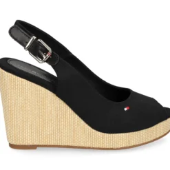 TOMMY HILFIGER Zapatos cuña FW0FW04789 BDS BLACK