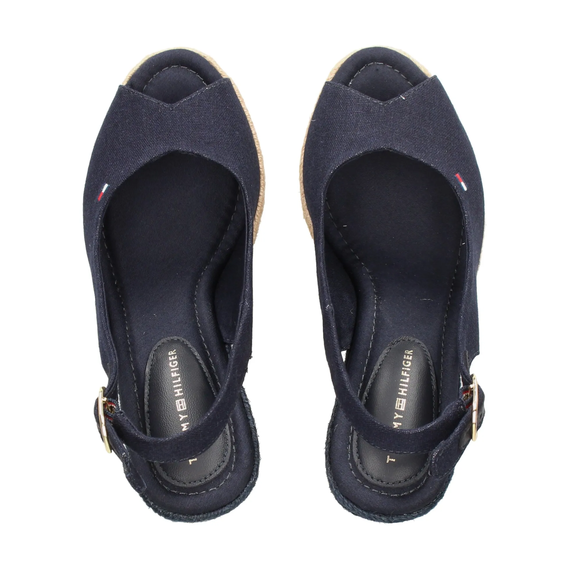 TOMMY HILFIGER Zapatos cuña FW0FW09343 DW6 AZUL ESPACI