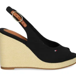 TOMMY HILFIGER Zapatos cuña FW0FW08597 BDS BLACK