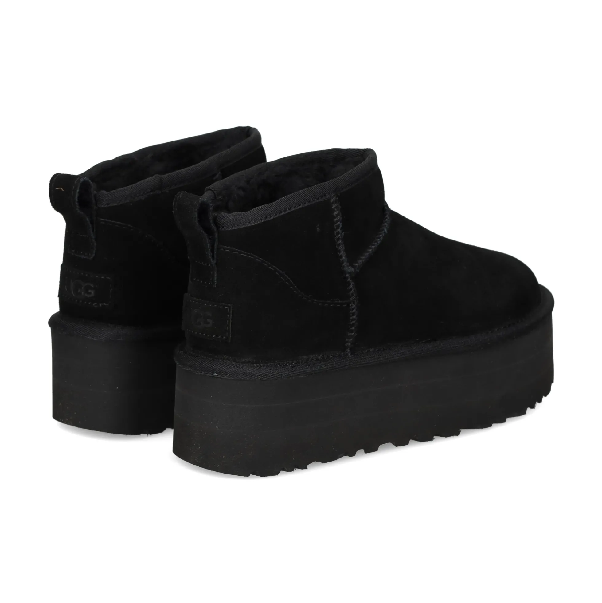 UGG Botines con tacón de Mujer 1135092 BLK NEGRO