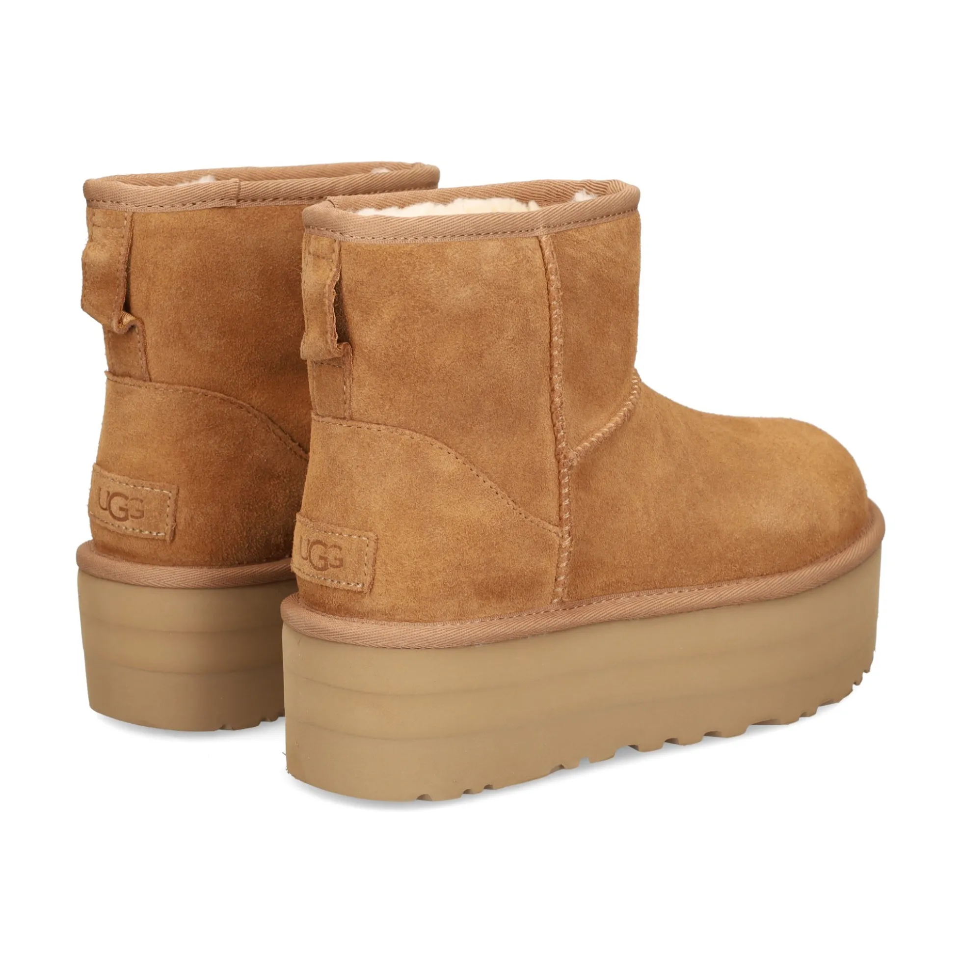 UGG Botines con tacón de Mujer 1134991 CHESTNUT