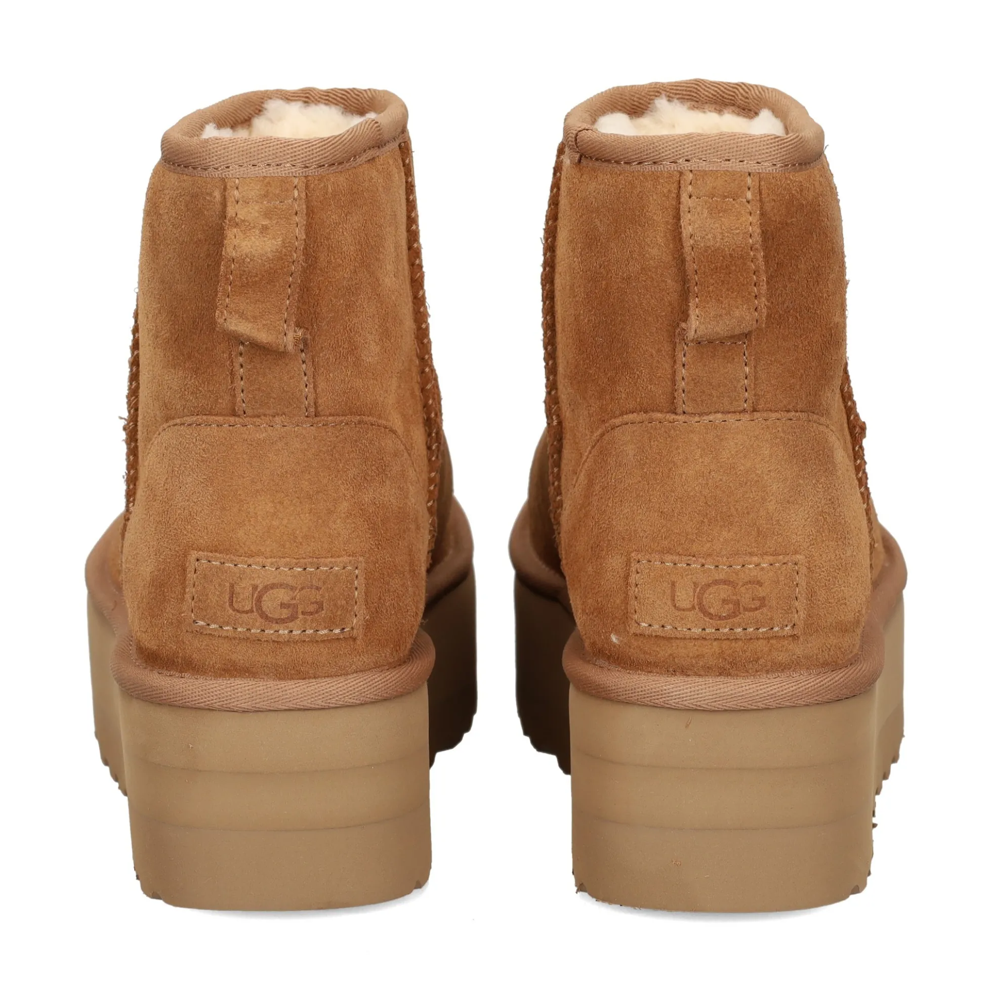 UGG Botines con tacón de Mujer 1134991 CHESTNUT