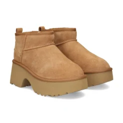 UGG Botines con tacón de Mujer 1158311 CHESTNUT