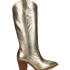 UNISA Botas con tacón de Mujer MALONE_MEC PLATINO